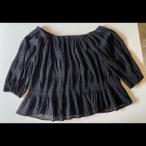Black blouse from Express, medium, can be off the shoulder